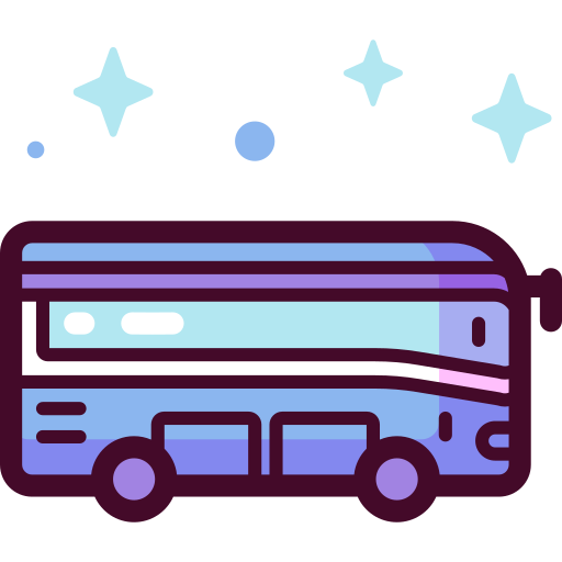 ilustração de ônibus luxuoso